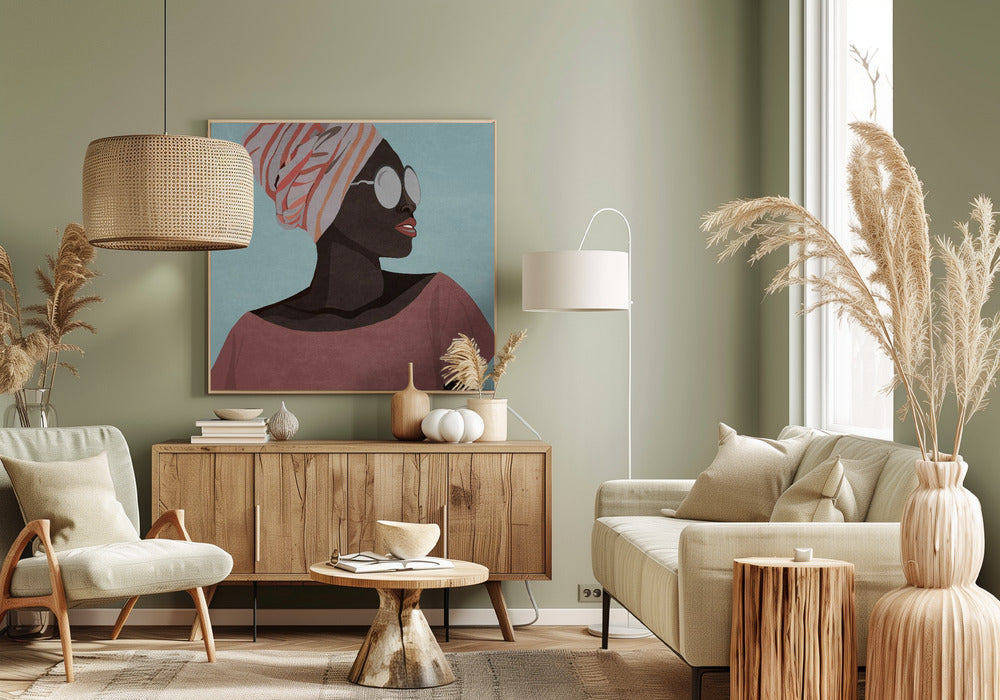 Elegant Gaze | Canvas