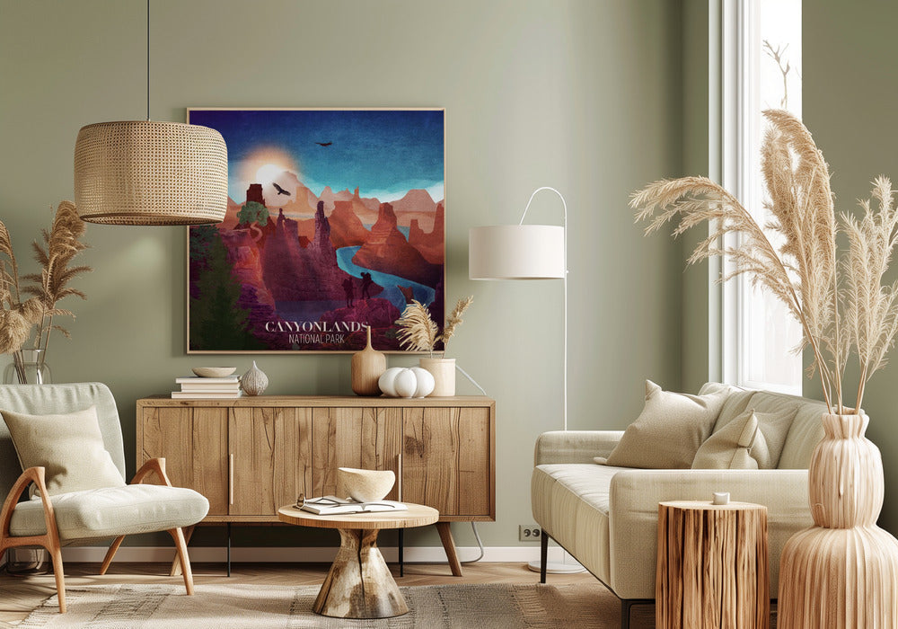 Canyon Sunrise Vista | Canvas