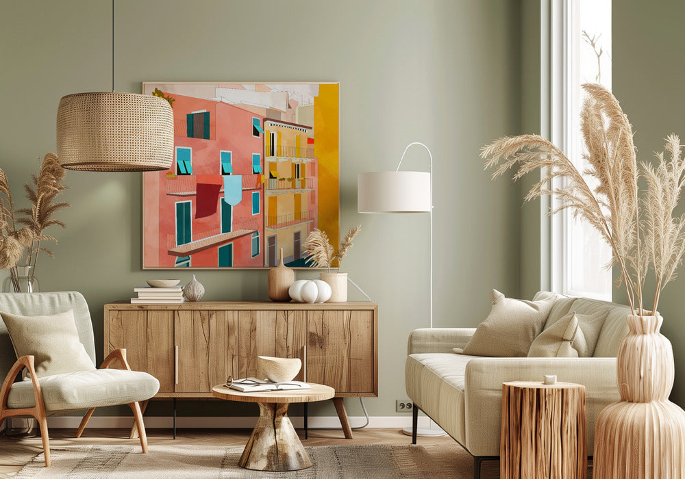 Little Italy Houses | Canvas