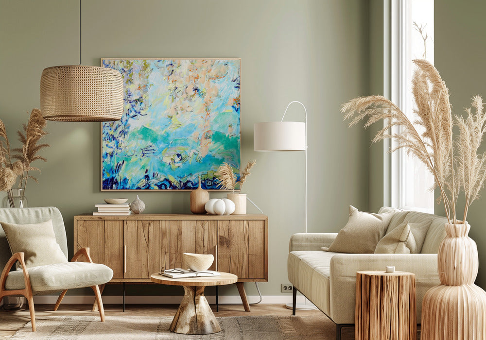 Expressionist Colorful Abstract | Canvas