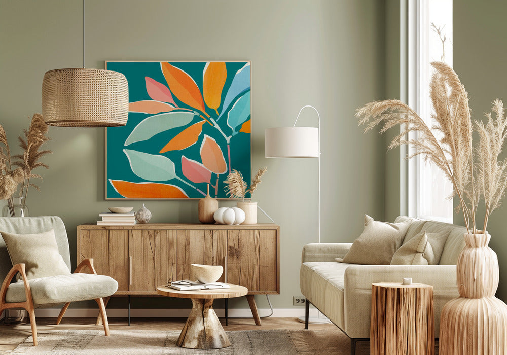 Magical Rainbow Forest | Canvas