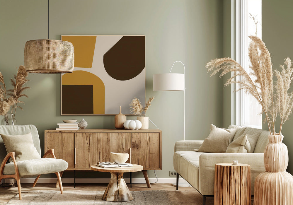 Brown abstract | Canvas