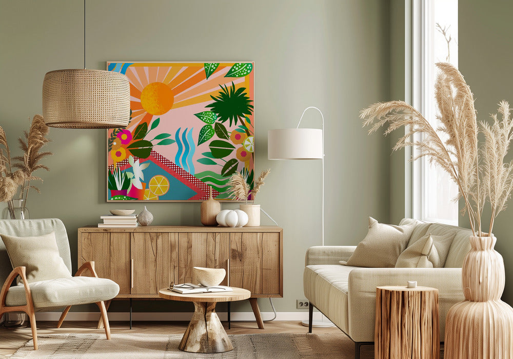 Tropical Hygge | Canvas
