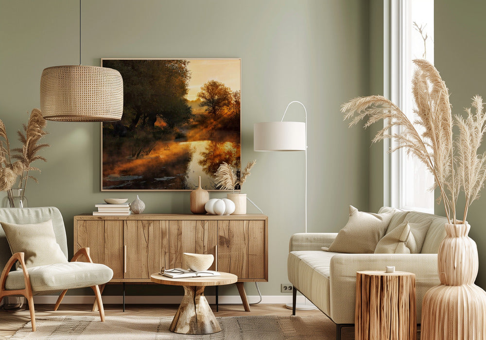 When nature paints with light I | Canvas