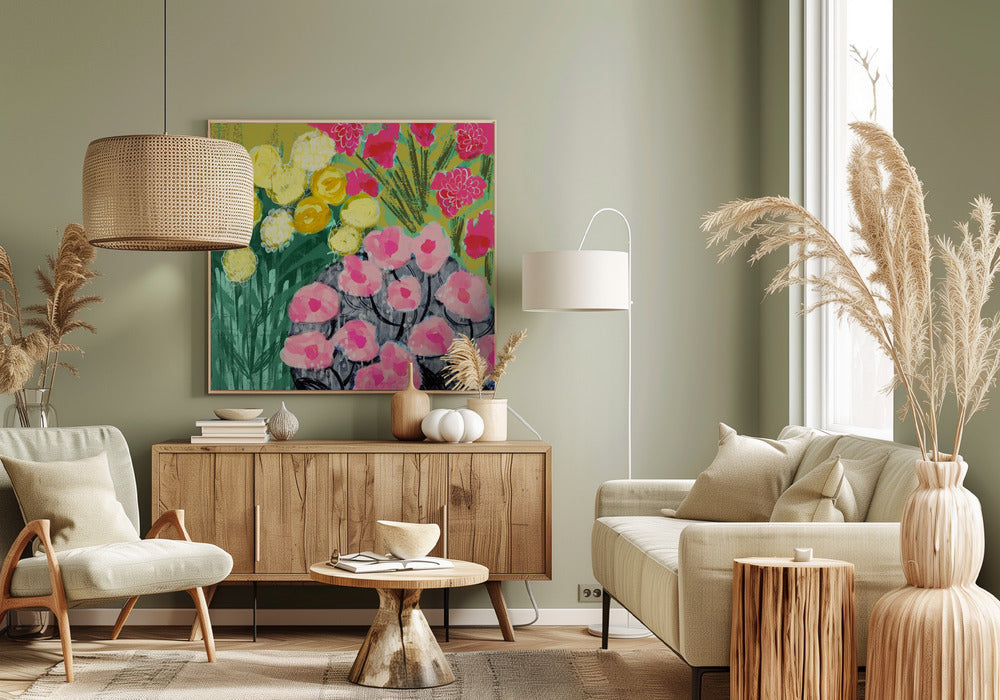 Pop Garden II | Canvas