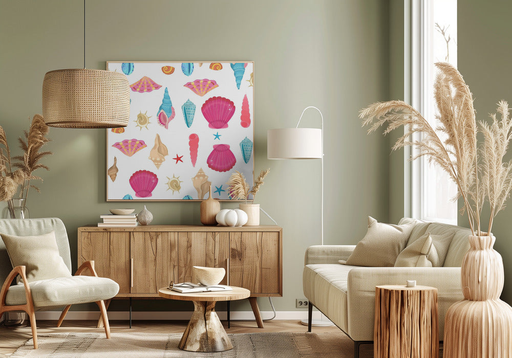 Seashell Pattern | Canvas