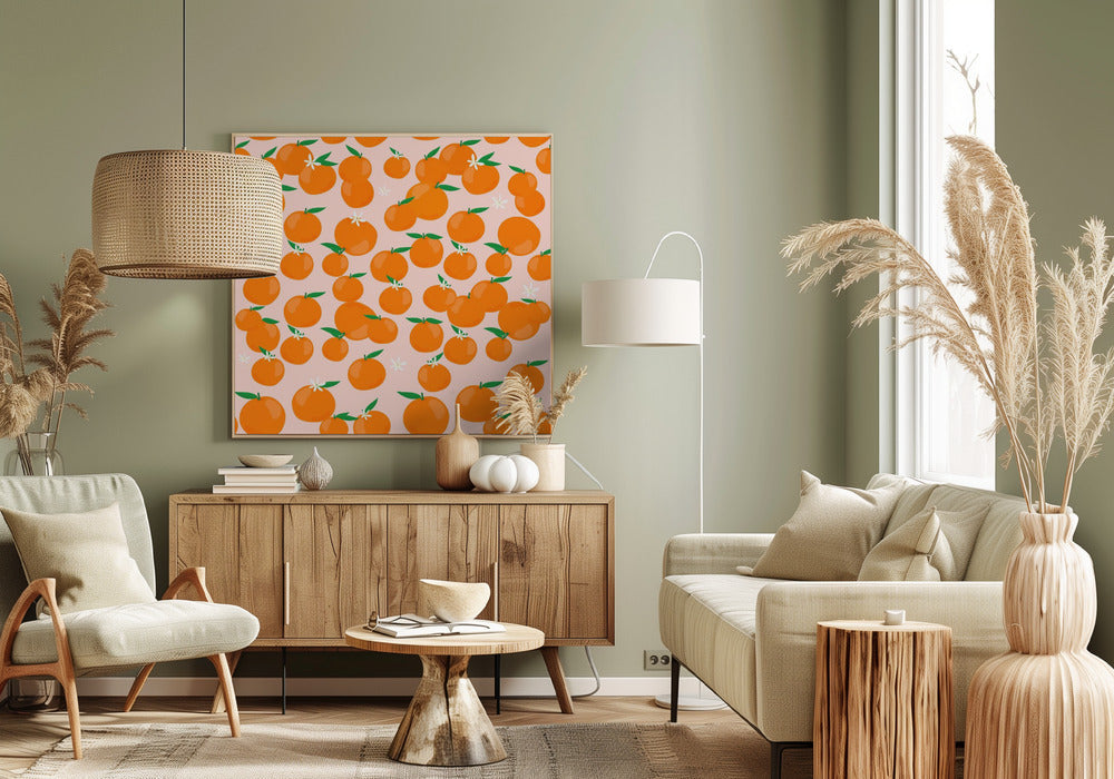 Oranges Pattern | Canvas