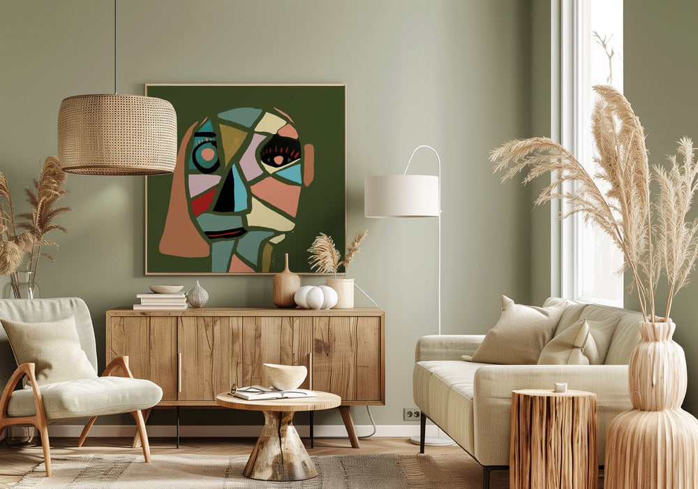 Abstract face | Canvas