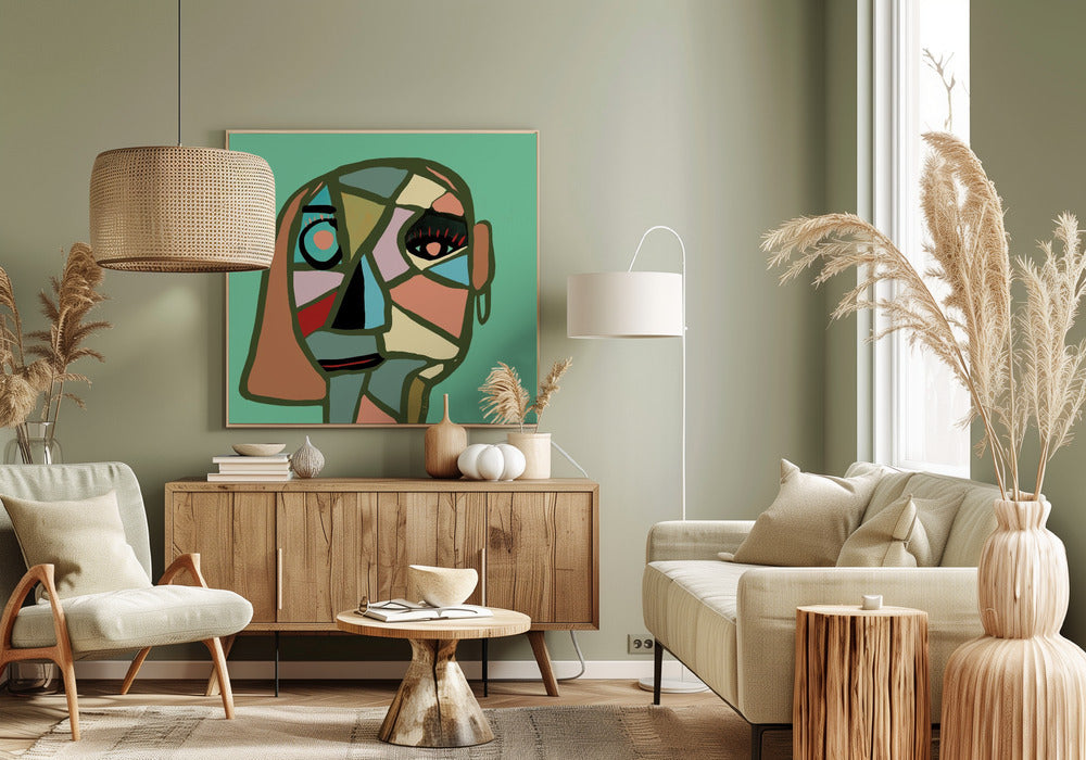 Abstract face | Canvas
