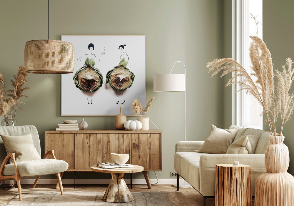 Artichoke Duo | Canvas