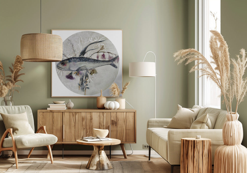 Abstract Botanical Elements | Canvas