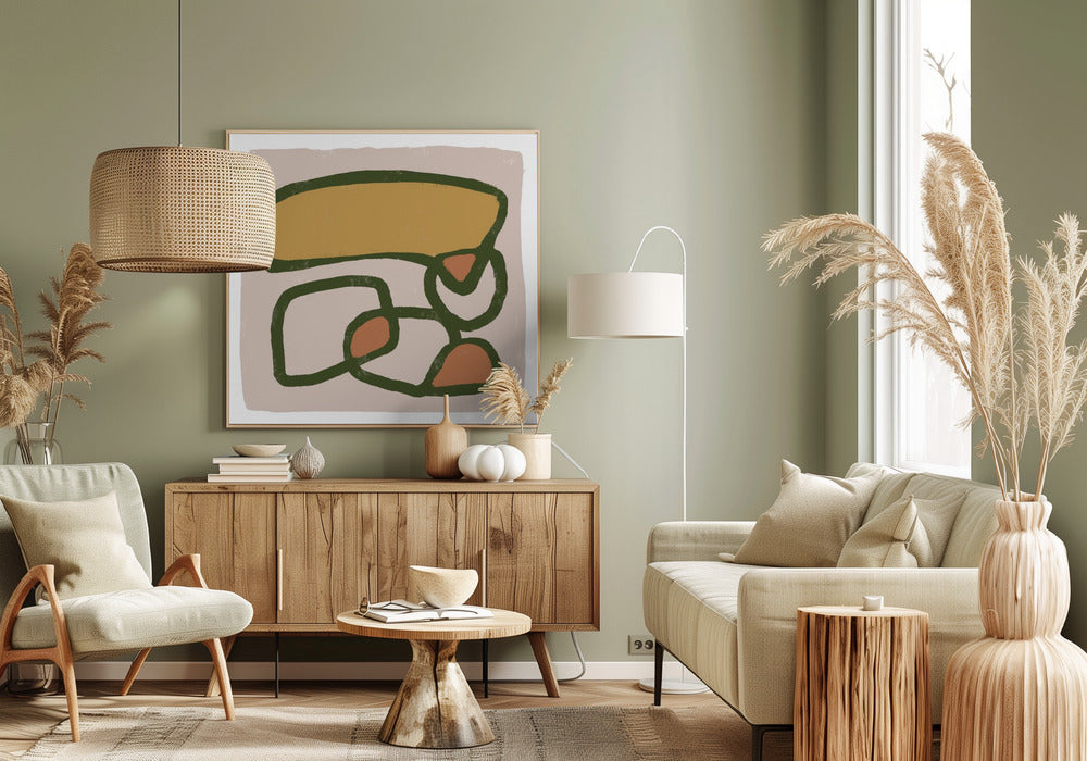 Abstract circles | Canvas