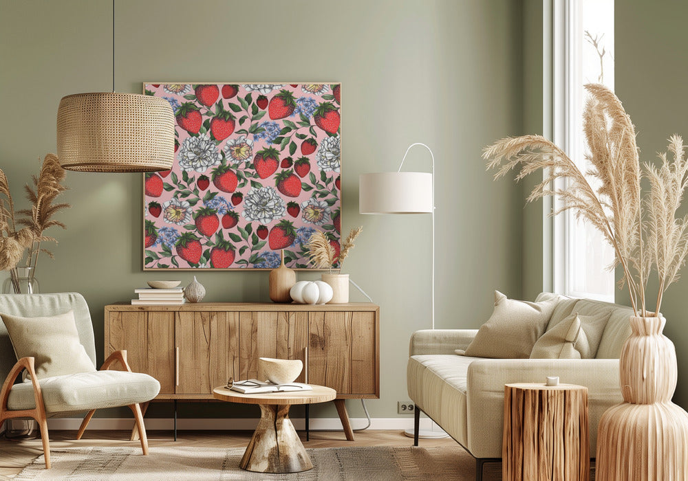 Berry Blossom Canvas | Canvas