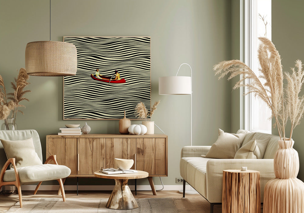 Illusionary Boat Ride | Canvas