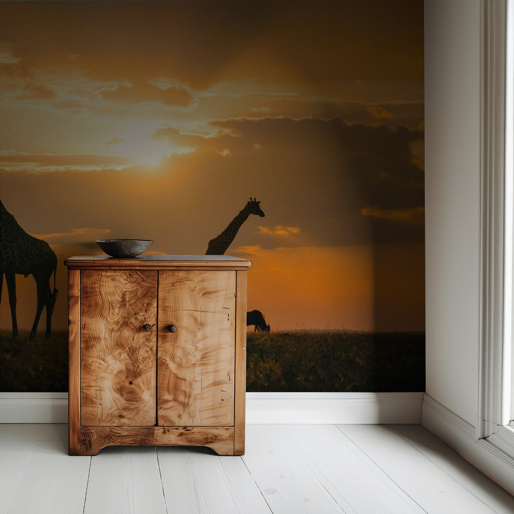 Golden Africa | Wallpaper