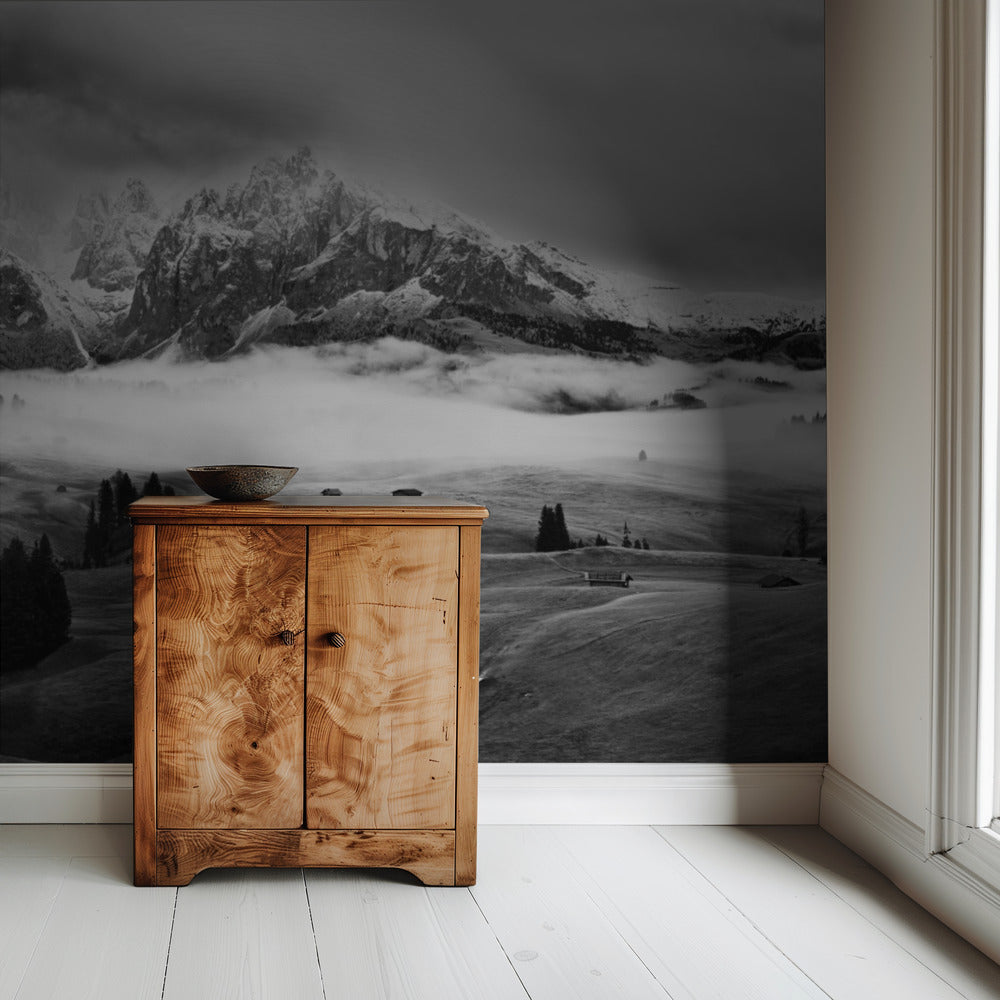 Foggy Dolomites | Wallpaper