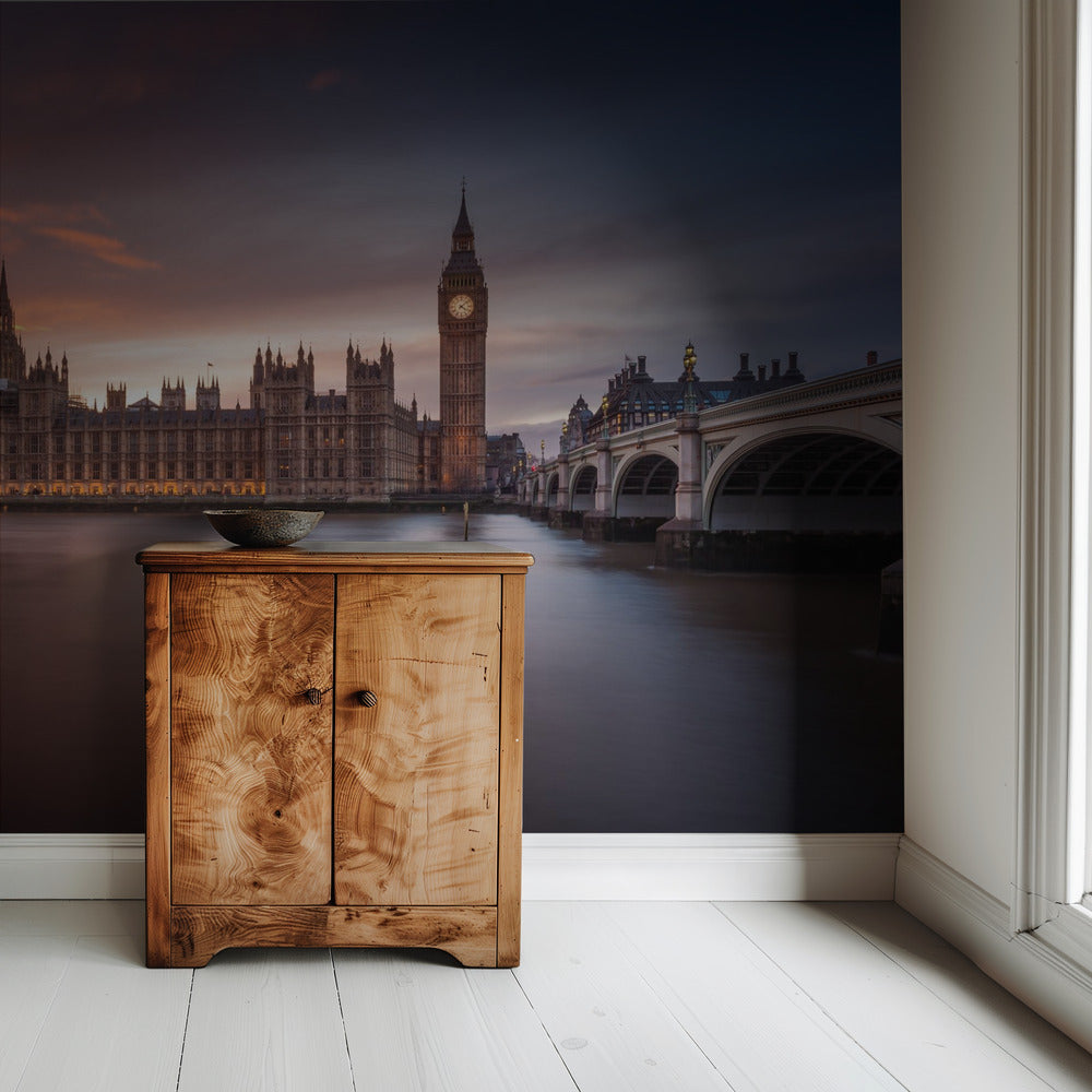London Palace of Westminster Sunset | Wallpaper