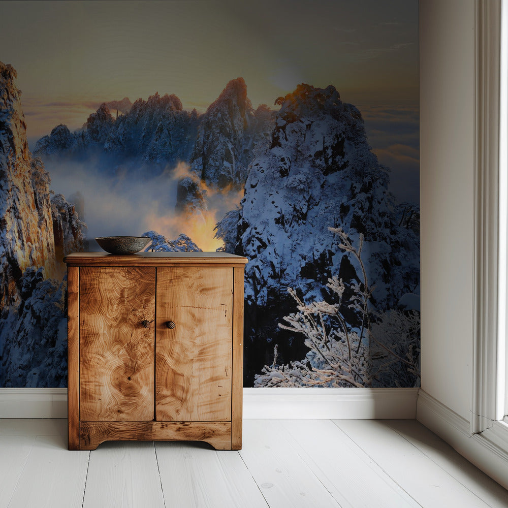 Sunrise at Mt. Huang Shan | Wallpaper