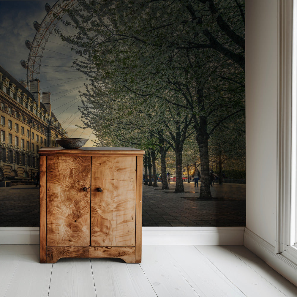 Last Daylights at the London Eye | Wallpaper