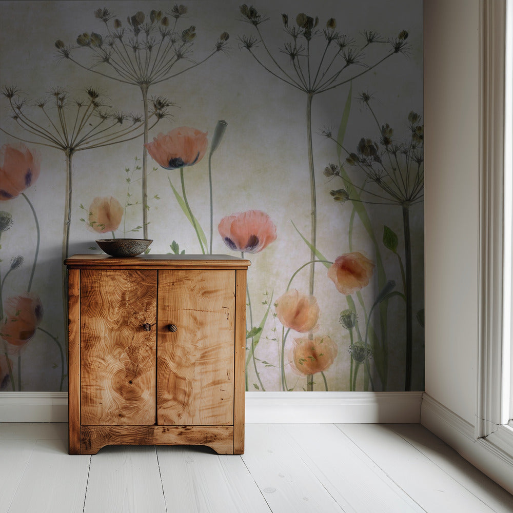 Poppy Meadow | Wallpaper