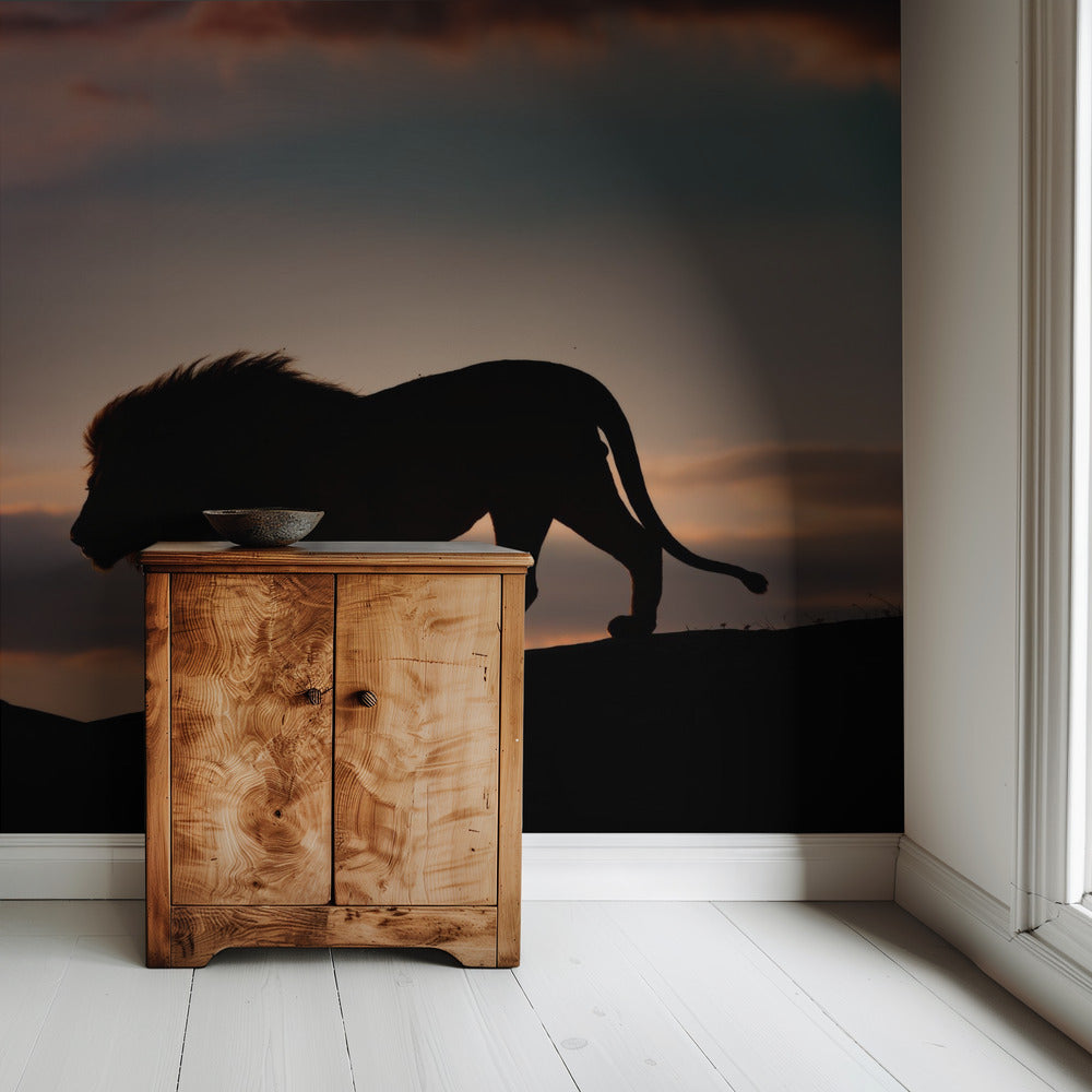 Sunset in the Serengeti | Wallpaper