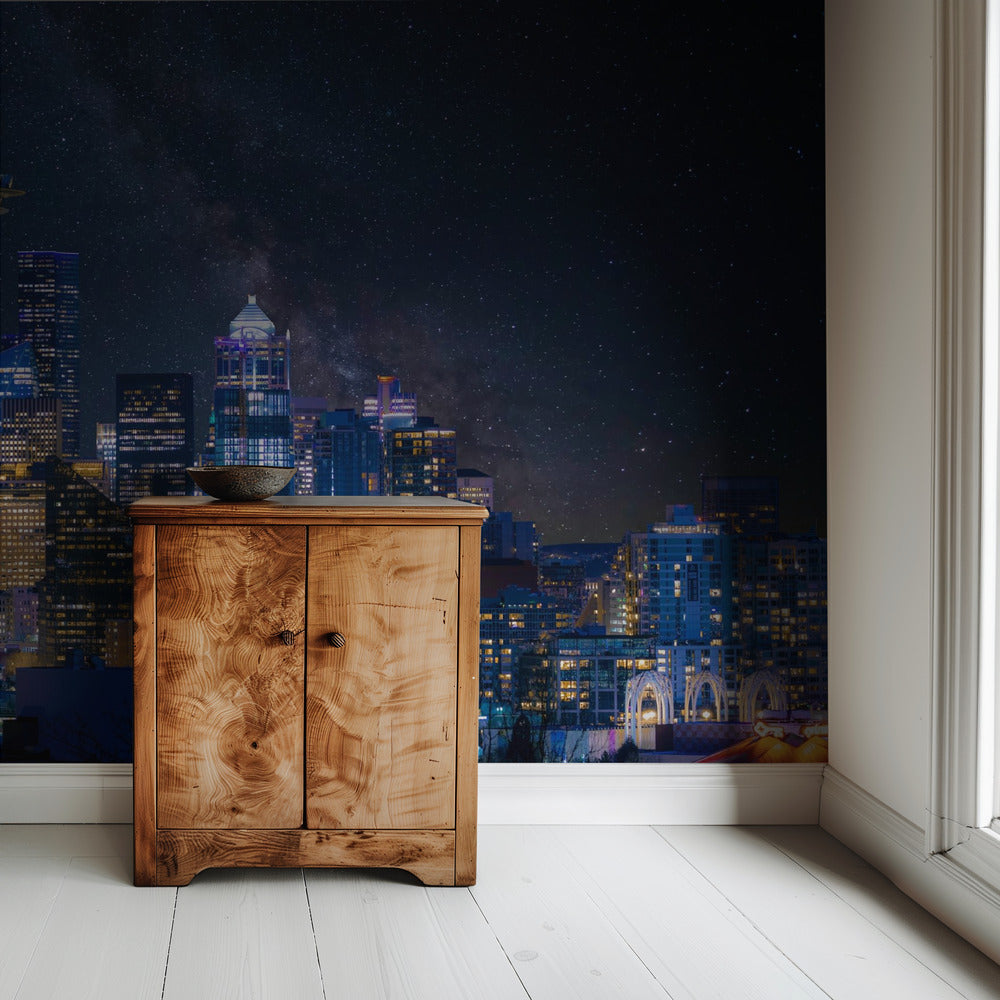 Night at Seattle | Wallpaper