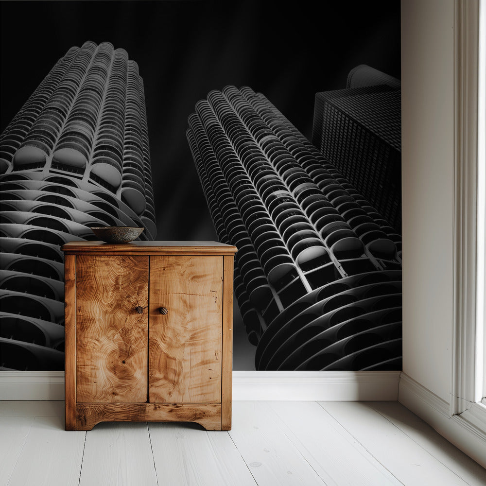 Marina City (Corn Cob) | Wallpaper