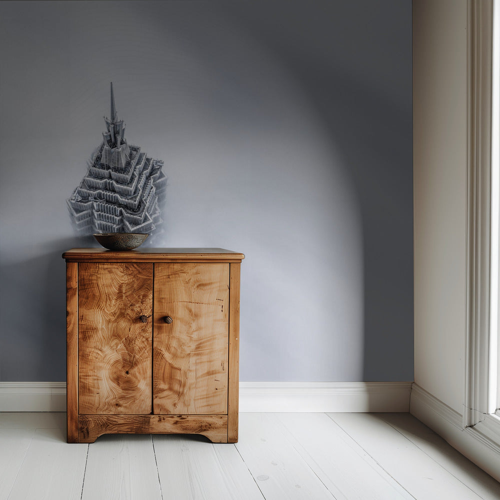 Shanghai Jinmao Tower in Clouds | Wallpaper