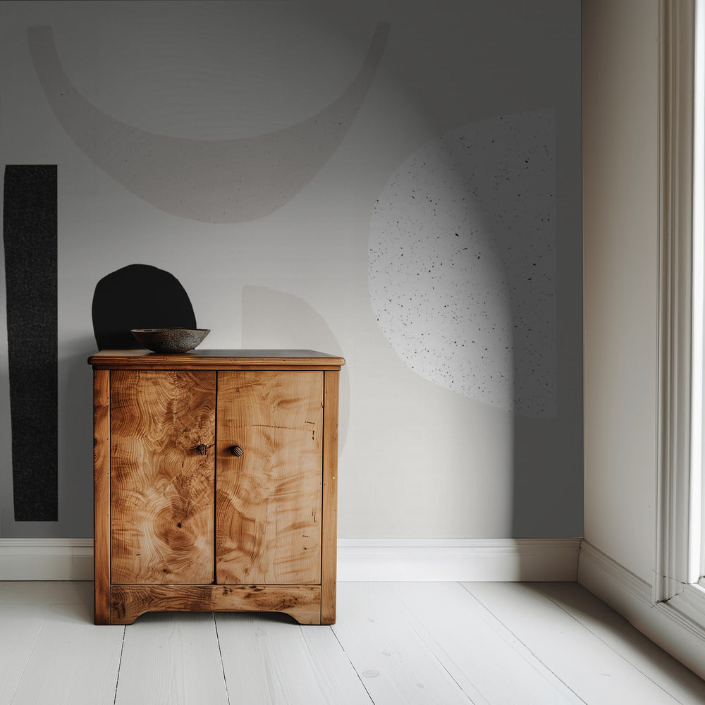 Abstract Shapes Dance | Wallpaper