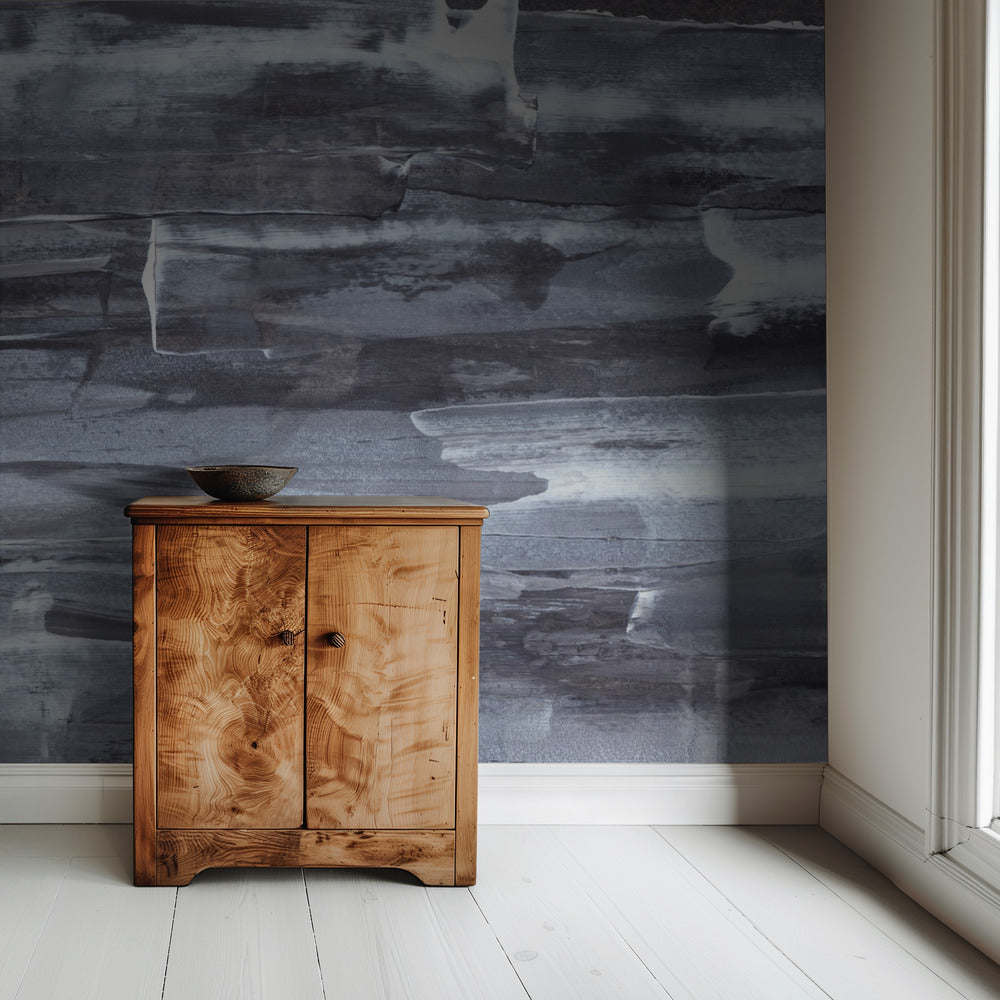 Monochrome Driftwood | Wallpaper