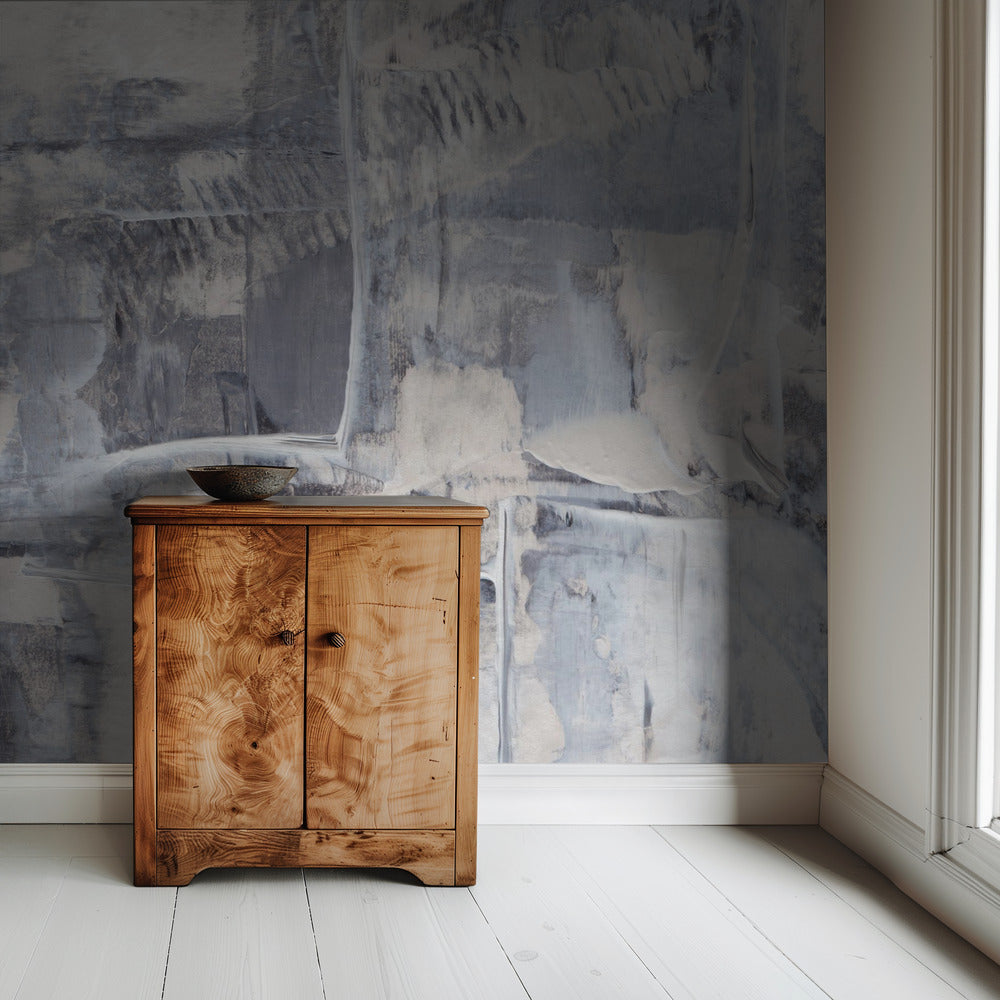 Textured Brushstrokes with Muted Tones | Wallpaper