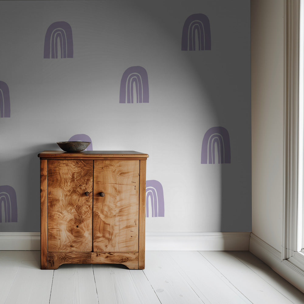 Lavender Arches | Wallpaper