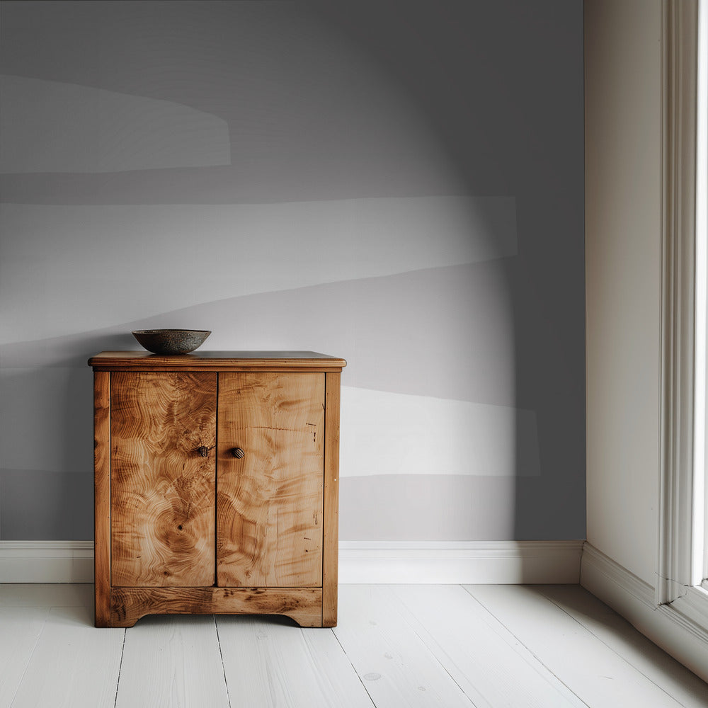 Minimalist White Shapes | Wallpaper