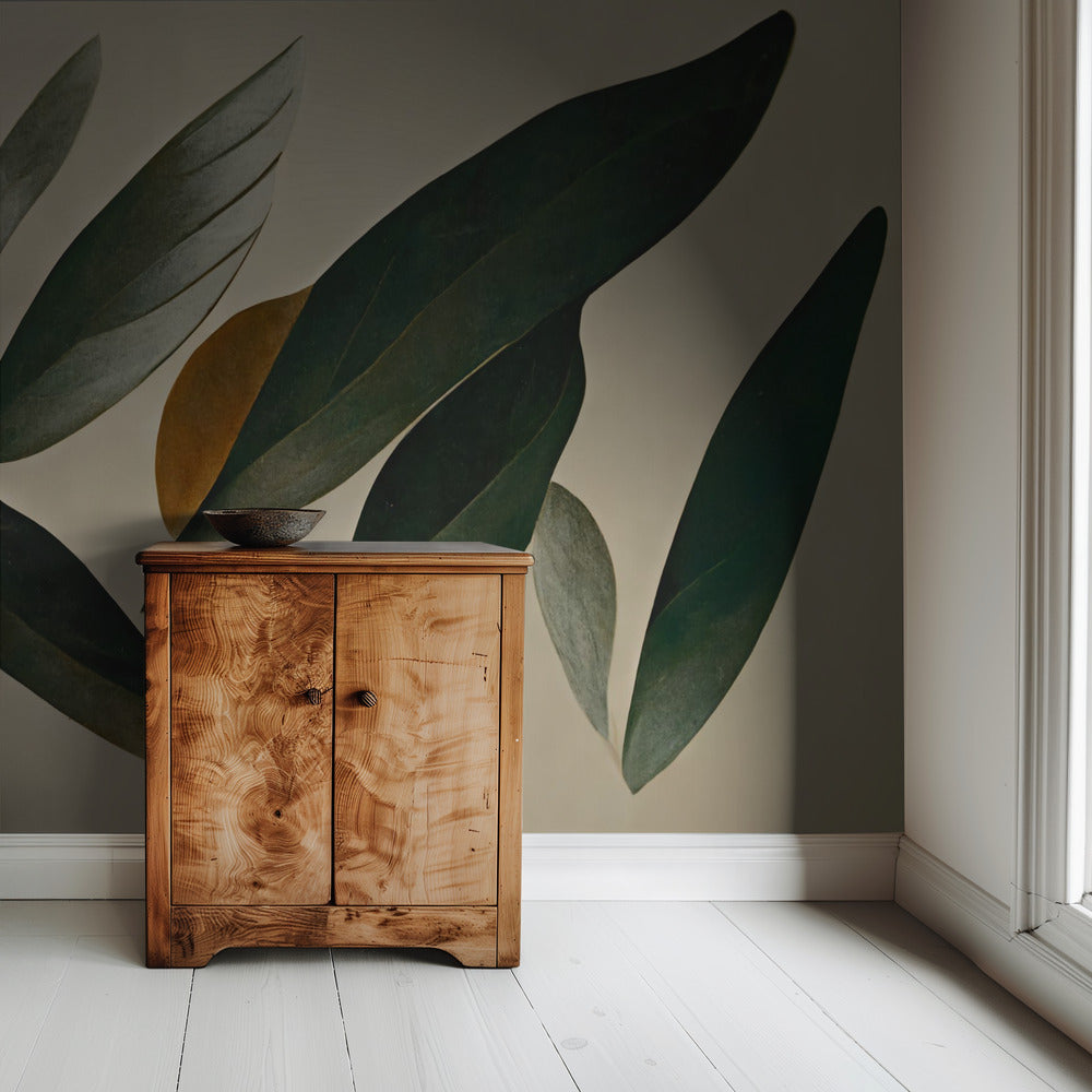 Leafy Whispers | Wallpaper