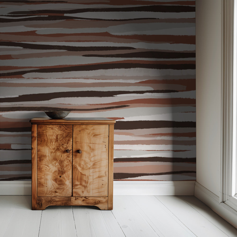 Earth Tones Flow | Wallpaper