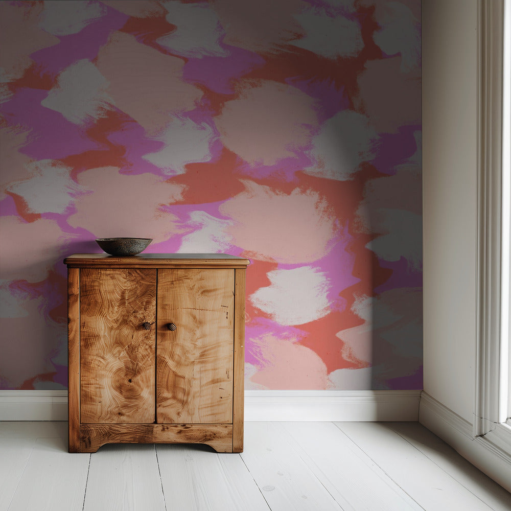 Floral Dream Waves | Wallpaper