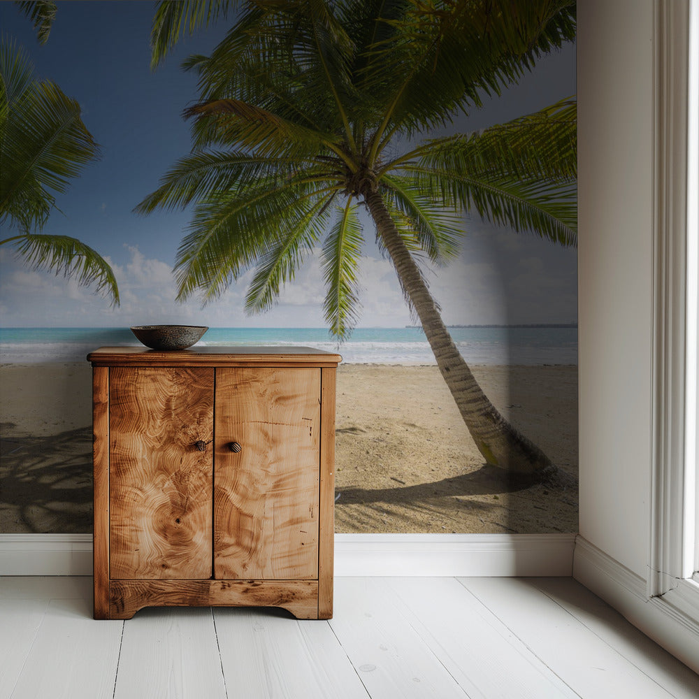 Palmy Beach | Wallpaper