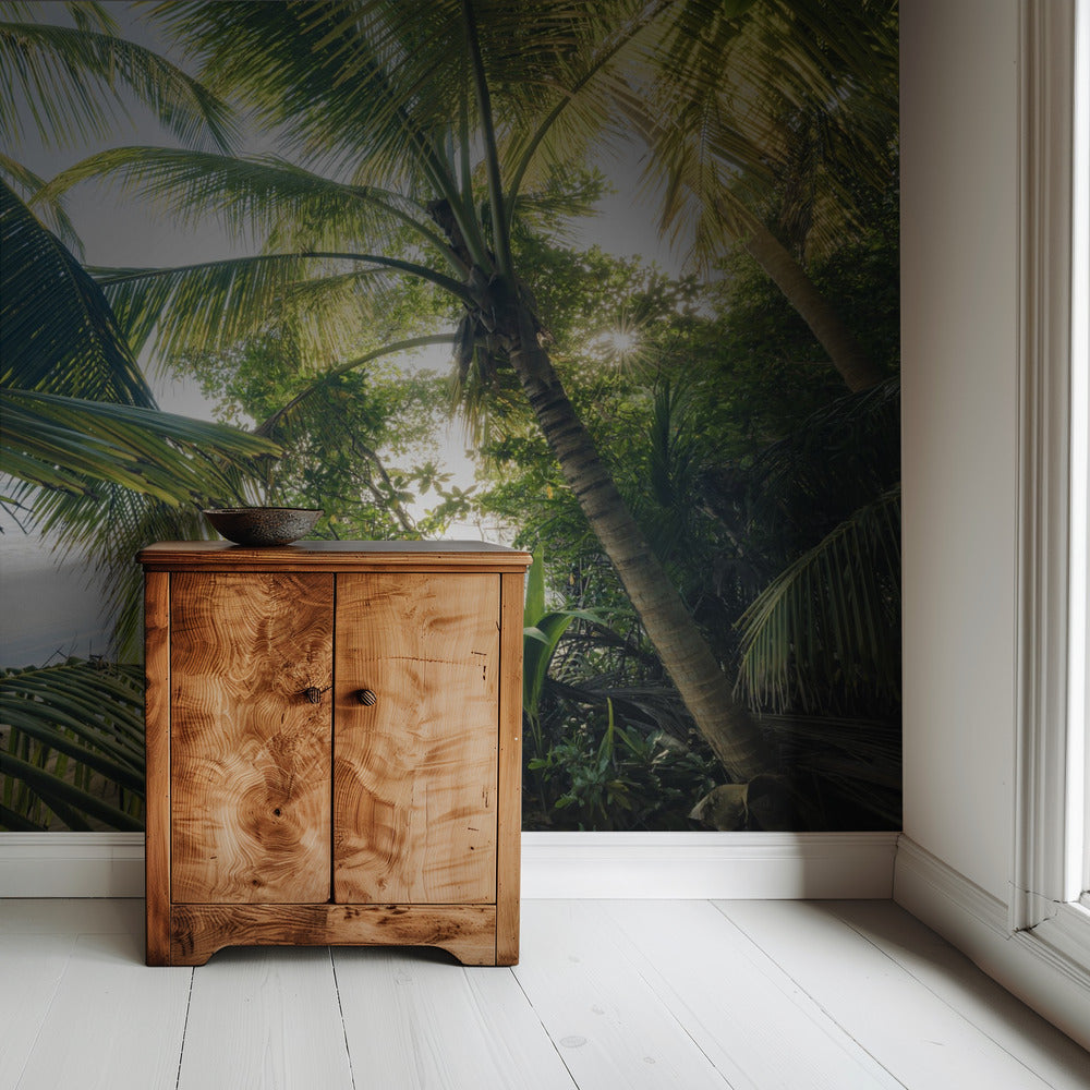 Hide under Palms | Wallpaper