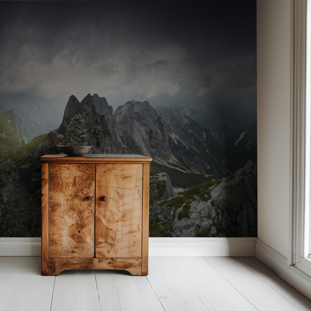 Bizarre Mountain Panorama | Wallpaper