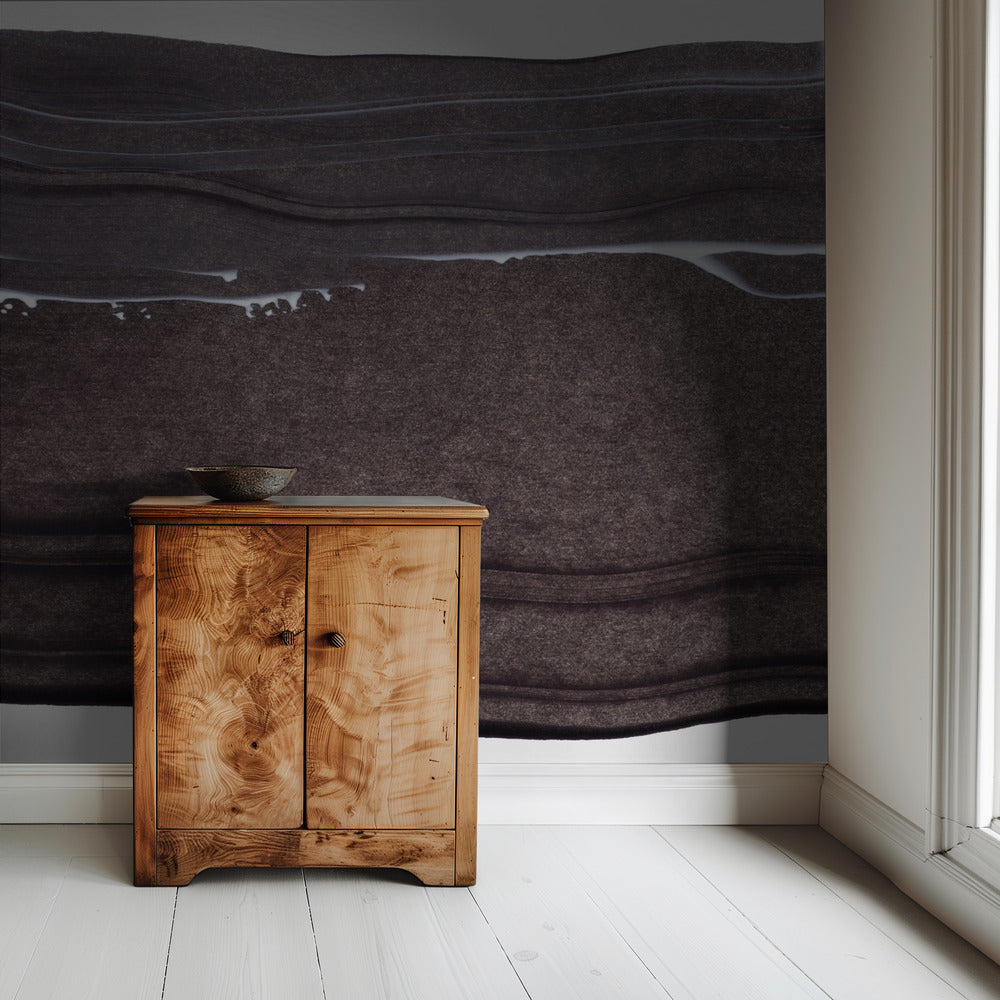 Wavy Lines With A Serene Monochrome Palette | Wallpaper