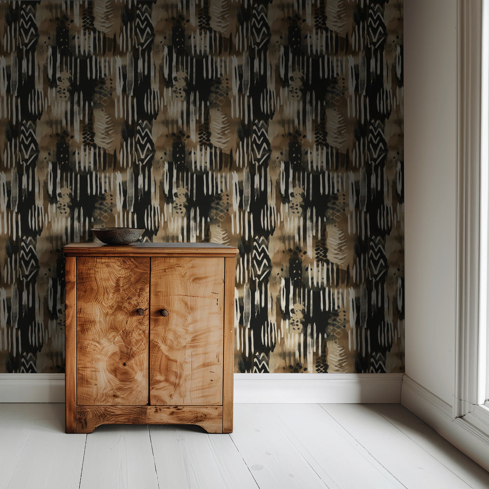 Rhythmic Earth Tones | Wallpaper