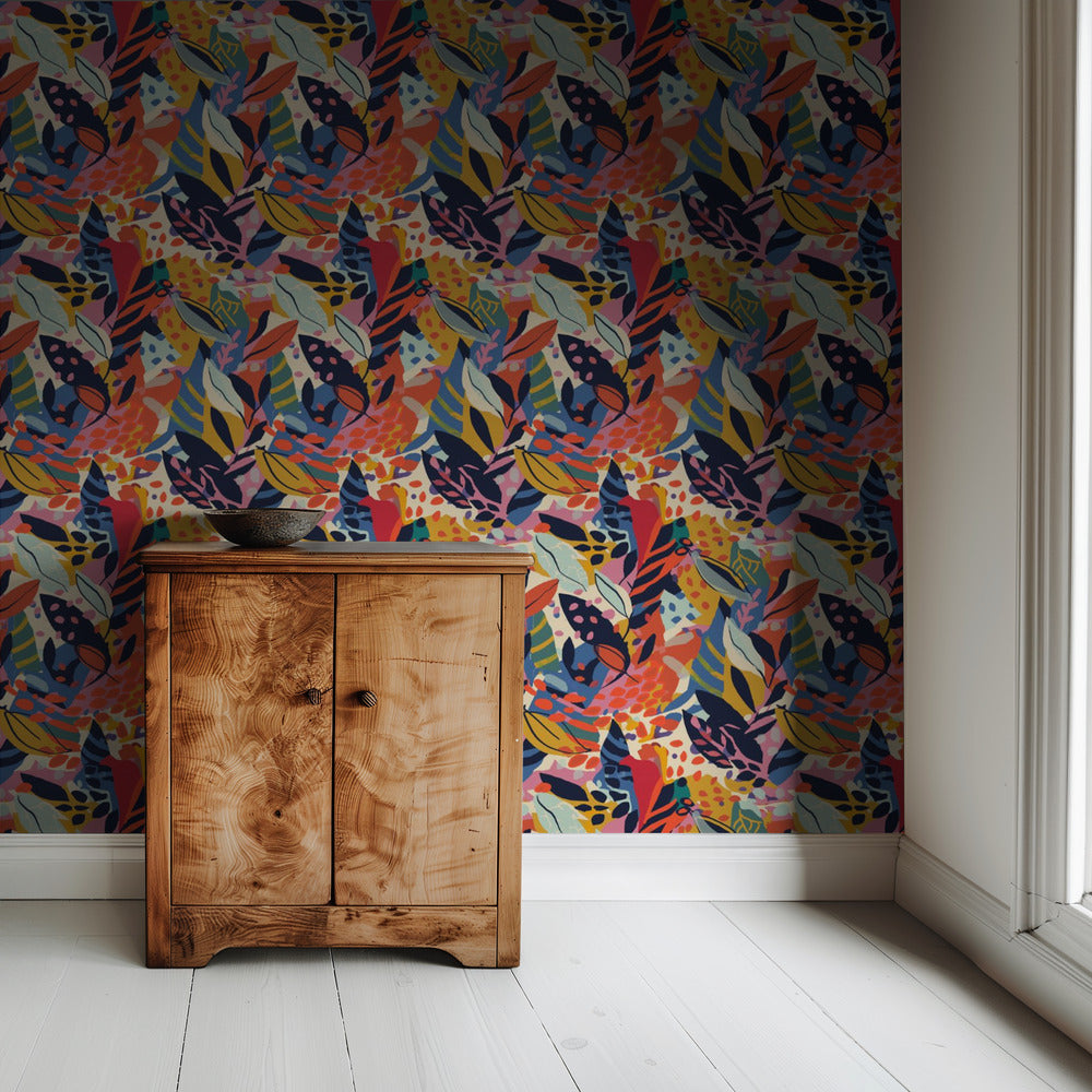 Vivid Jungle Tapestry | Wallpaper