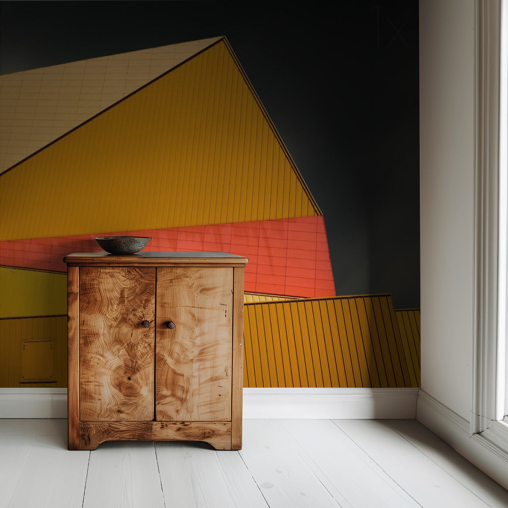 The yellow roof | Wallpaper