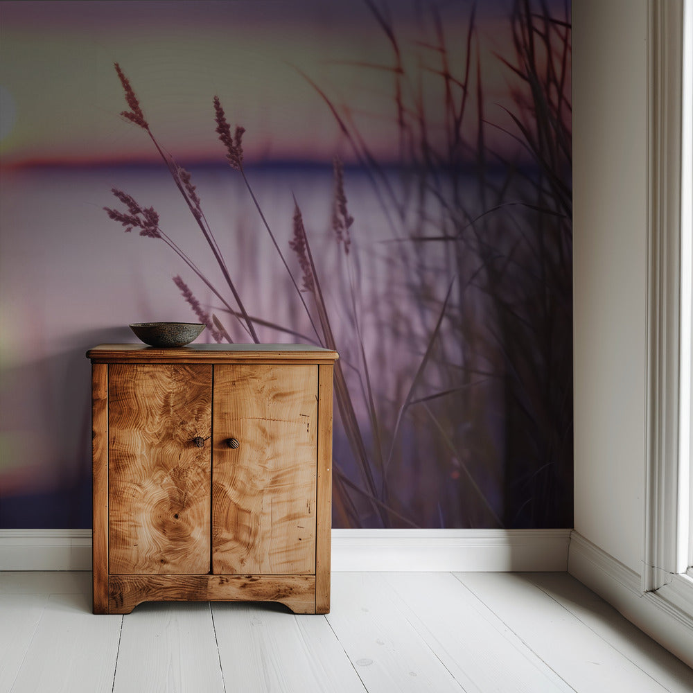 Serene Sunset Glow | Wallpaper