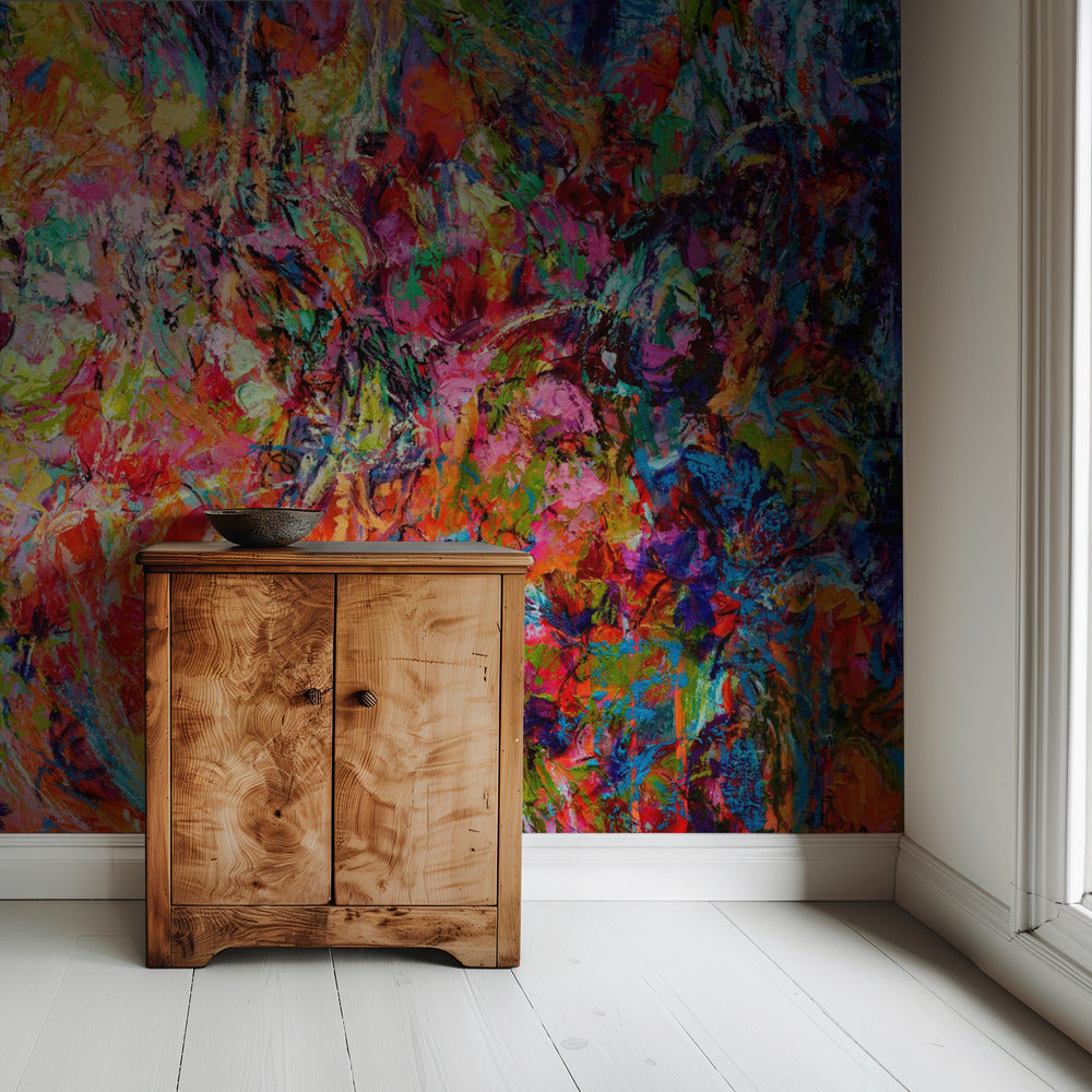 Ethereal Blossom Glow | Wallpaper