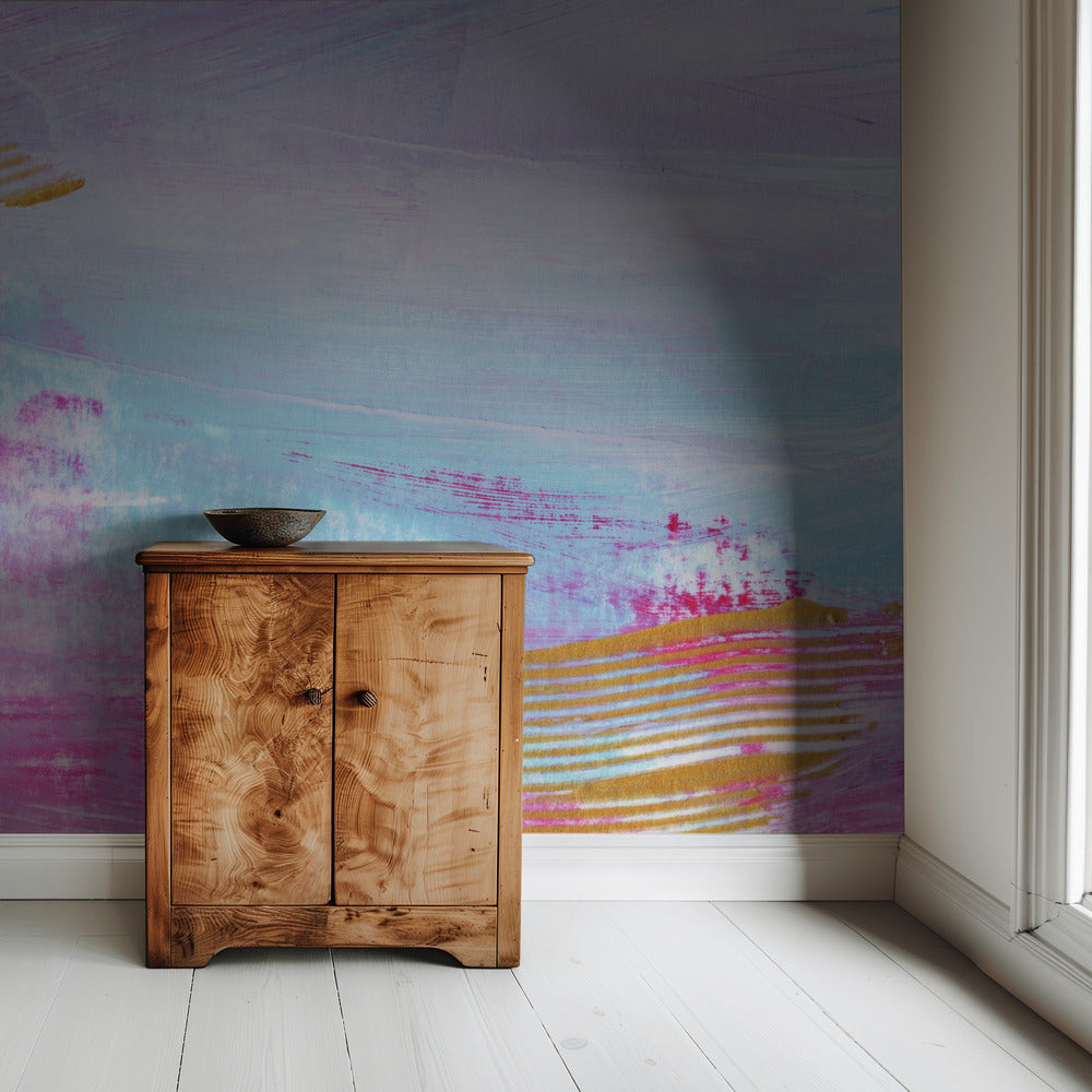 Colourful Strokes Horizontal | Wallpaper