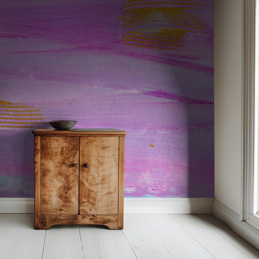 Colourful Strokes Horizontal | Wallpaper