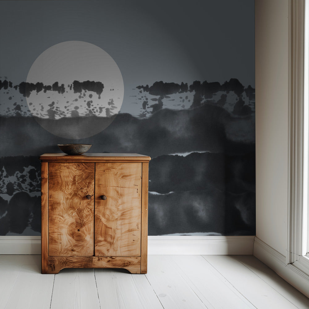 Hidden Moon N°5 | Behind the Horizon | Wallpaper