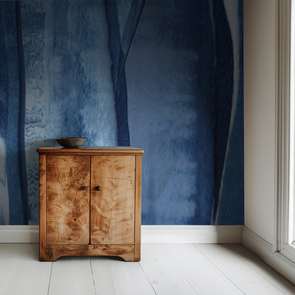 Blue Lines And Shades | Wallpaper