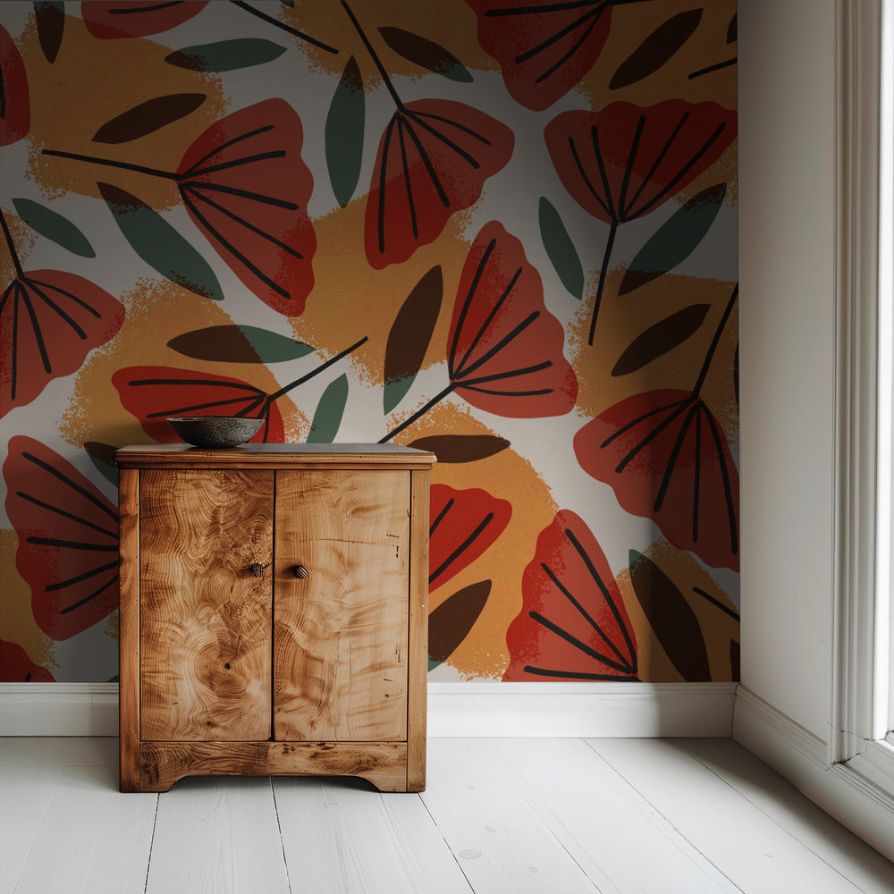 Autumn Leaves Dance | Wallpaper